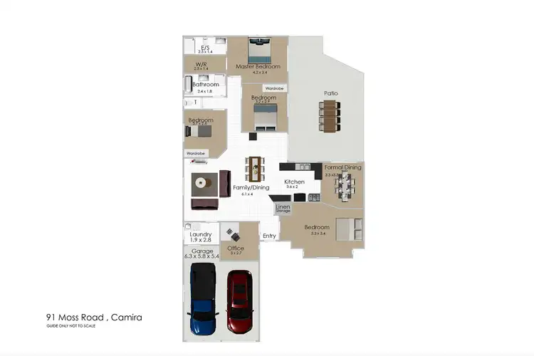Floorplan of Homely house listing, 91 Moss Road, Camira QLD 4300