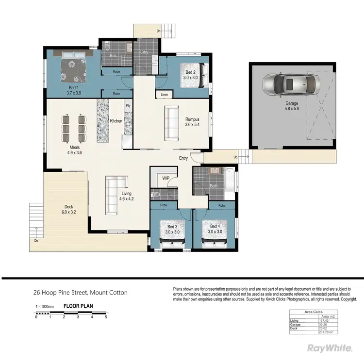 Floorplan of Homely house listing, 26 Hoop Pine Street, Mount Cotton QLD 4165