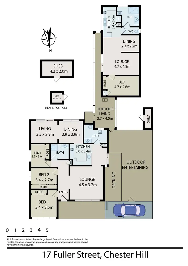 Floorplan of Homely house listing, 17 Fuller Street, Chester Hill NSW 2162