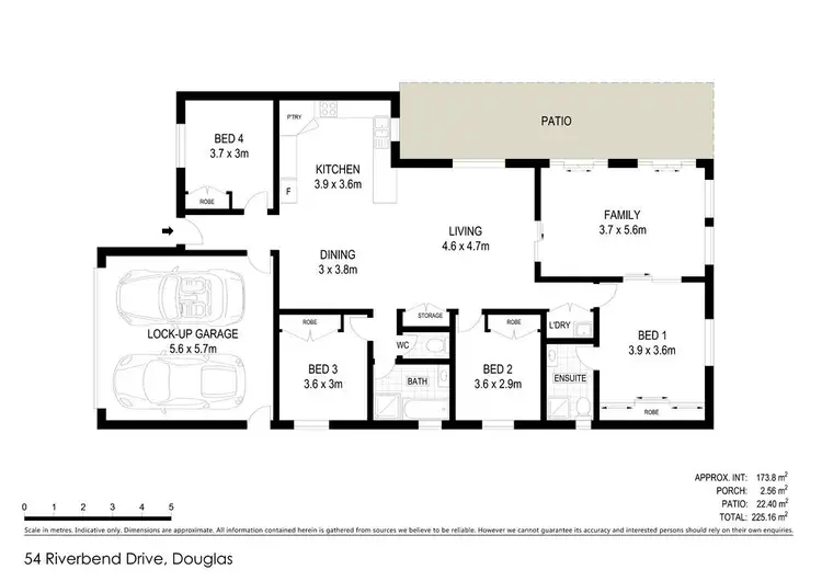 Floorplan of Homely house listing, 54 Riverbend Drive, Douglas QLD 4814
