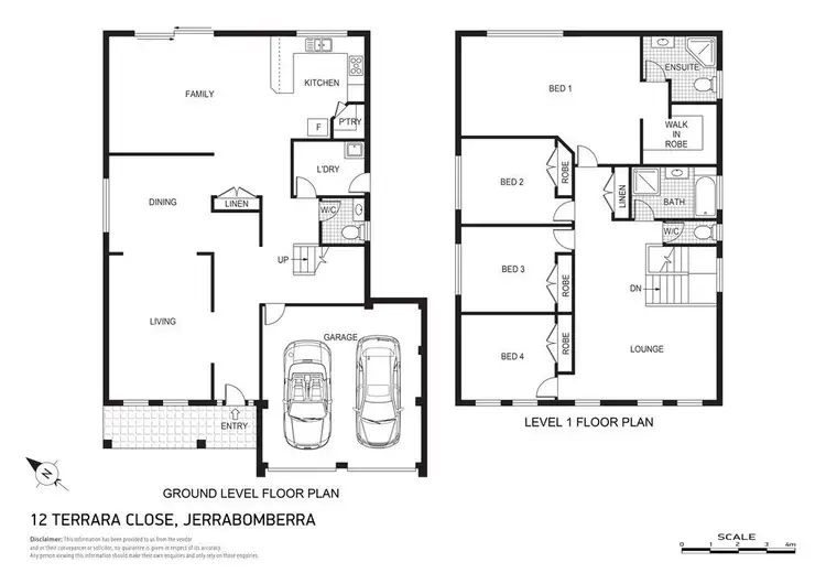 Floorplan of Homely house listing, 12 Terrara Close, Jerrabomberra NSW 2619