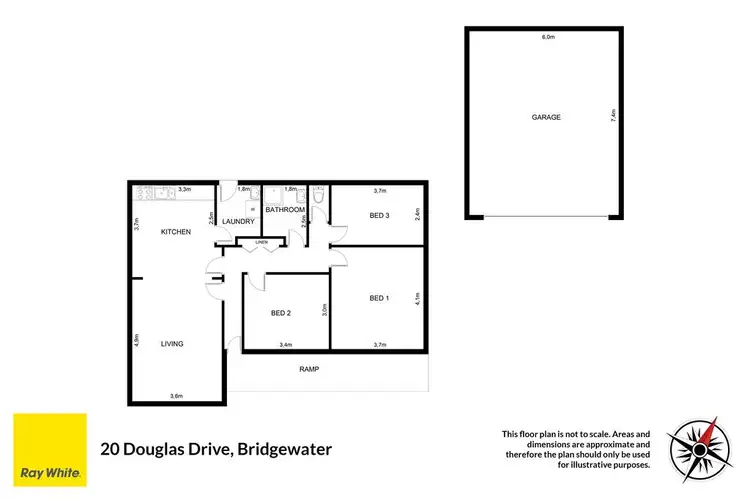 Floorplan of Homely house listing, 20 Douglas Drive, Bridgewater TAS 7030