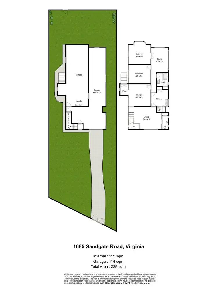 Floorplan of Homely house listing, 1685 Sandgate Road, Virginia QLD 4014