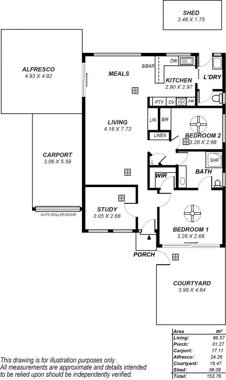 Floorplan of Homely house listing, 14a Flanders Street, Croydon Park SA 5008