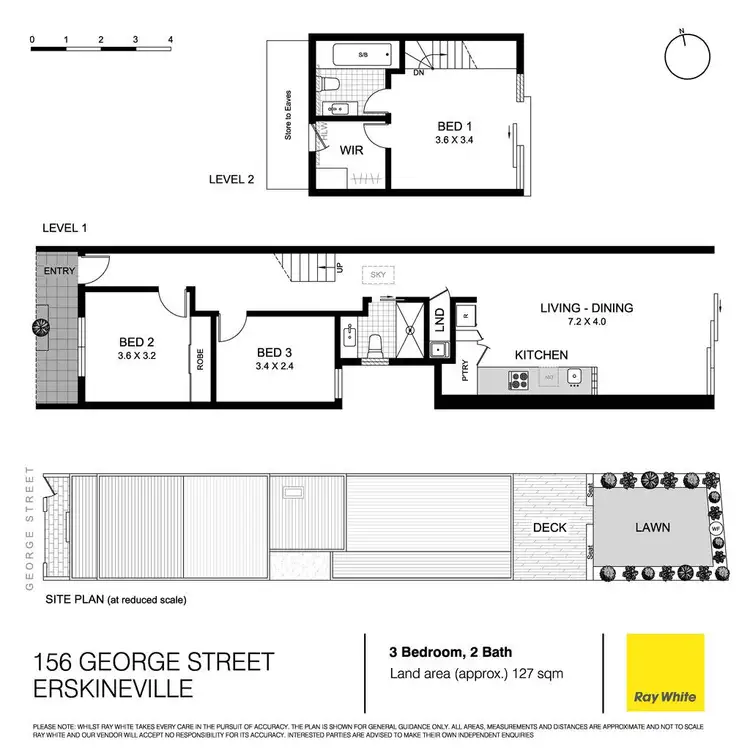 Floorplan of Homely house listing, 156 George Street, Erskineville NSW 2043