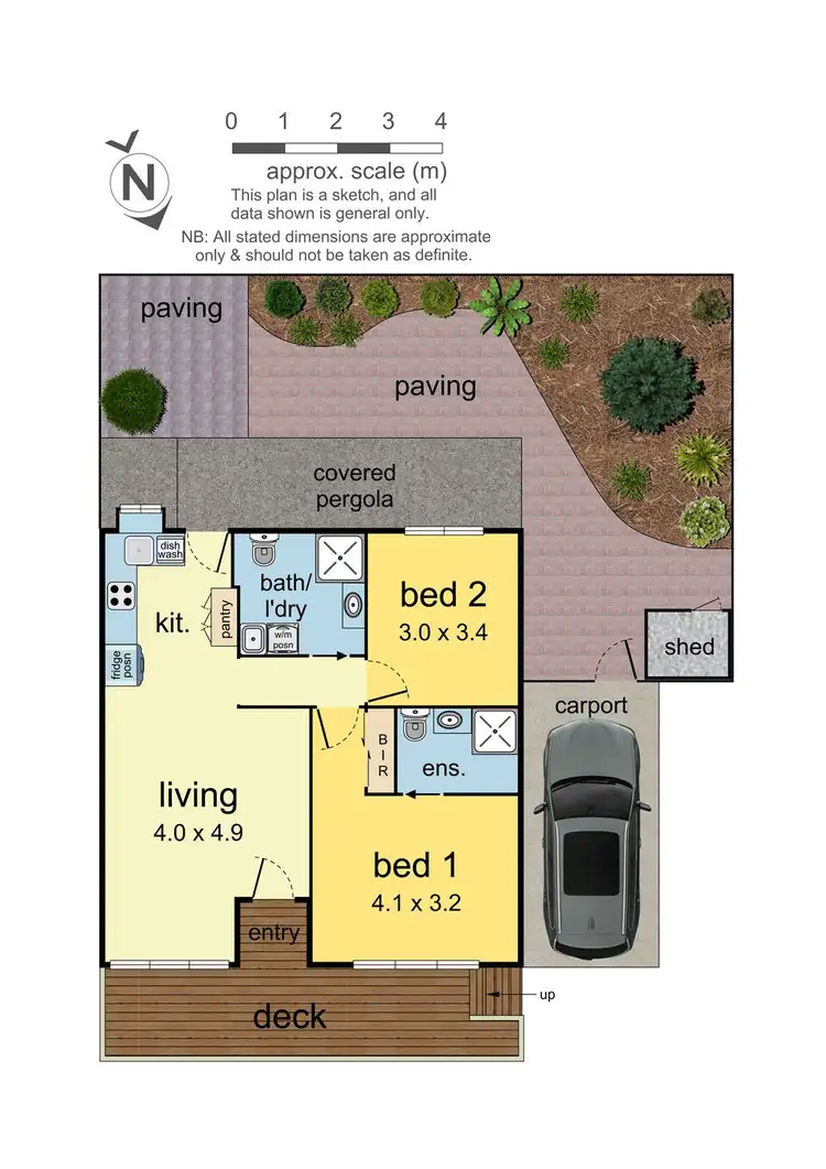 Floorplan of Homely unit listing, 12/10-12 Ray Street, Croydon VIC 3136