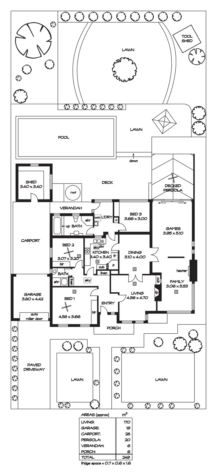 Floorplan of Homely house listing, 24 Walcot Street, Largs Bay SA 5016