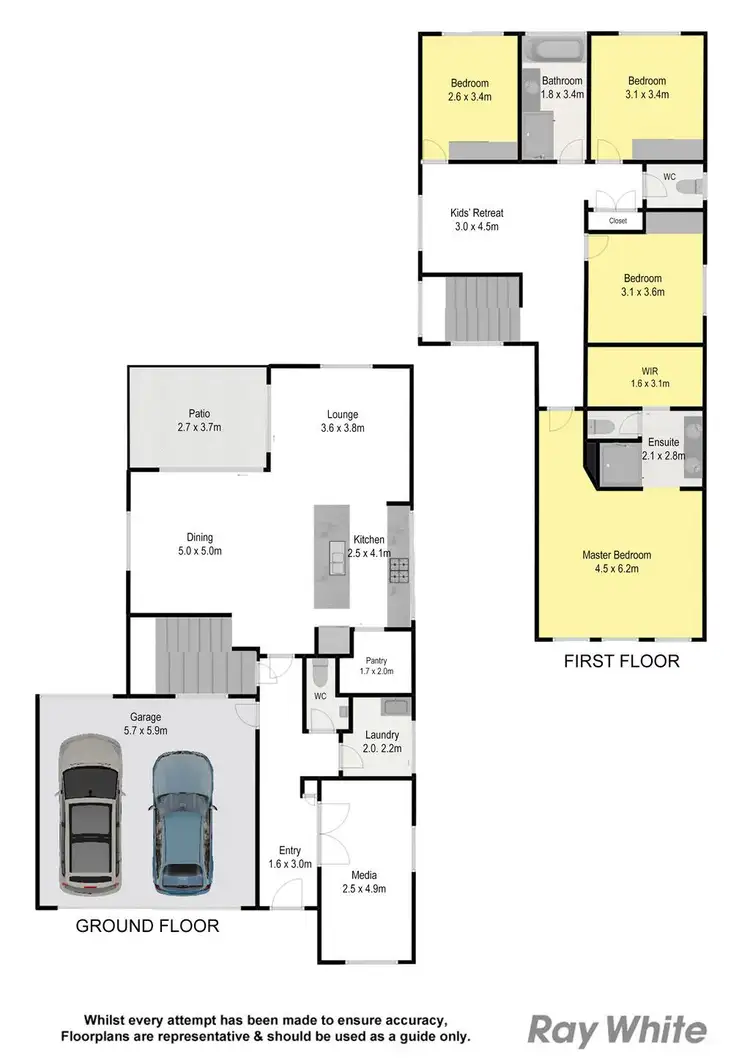 Floorplan of Homely house listing, 6 Montegrande Circuit, Griffin QLD 4503