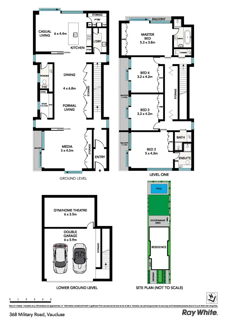 Floorplan of Homely house listing, 368 Military Road, Vaucluse NSW 2030