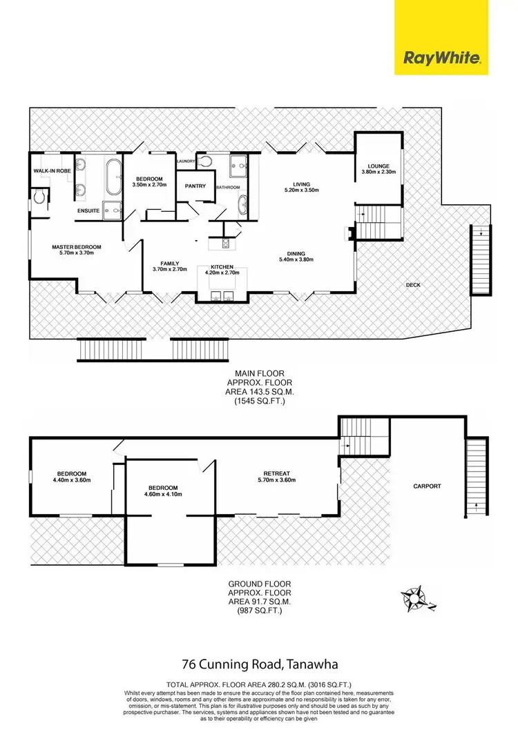 Floorplan of Homely house listing, 76 Cunning Road, Tanawha QLD 4556