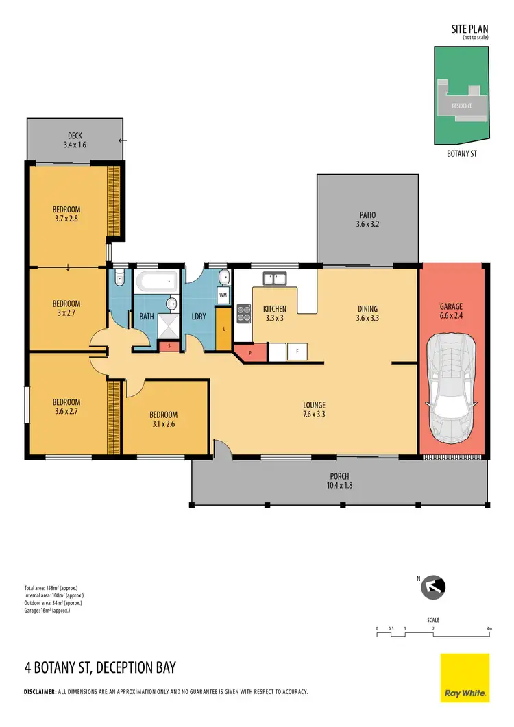 Floorplan of Homely house listing, 4 Botany Street, Deception Bay QLD 4508