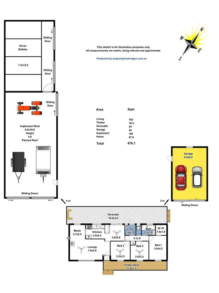 Floorplan of Homely house listing, 14-16 Observatory Road, Stockport SA 5410