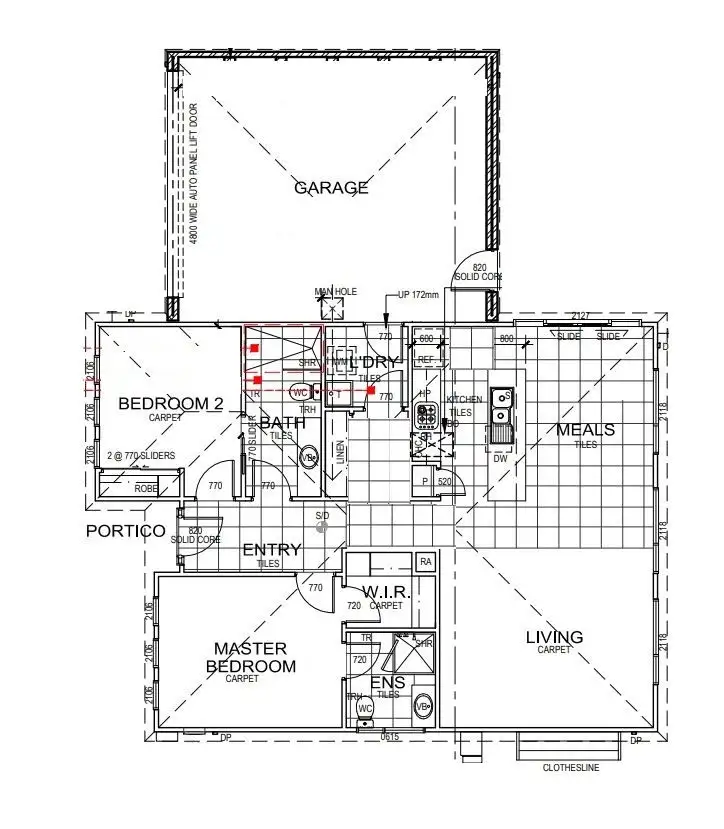 Floorplan of Homely townhouse listing, 25 Regency Drive, Mount Clear VIC 3350