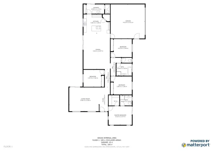 Floorplan of Homely house listing, 3 Sea Lake-Swan Hill Road, Swan Hill VIC 3585