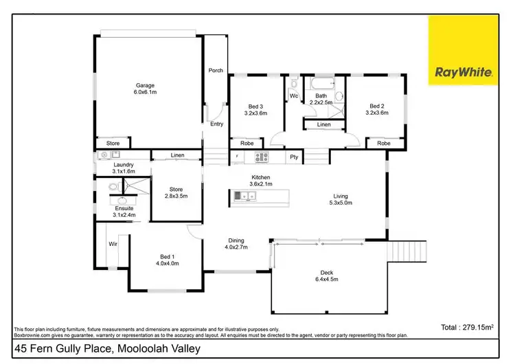 Floorplan of Homely house listing, 45-55 Fern Gully Place, Mooloolah Valley QLD 4553