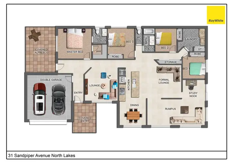 Floorplan of Homely house listing, Address available on request