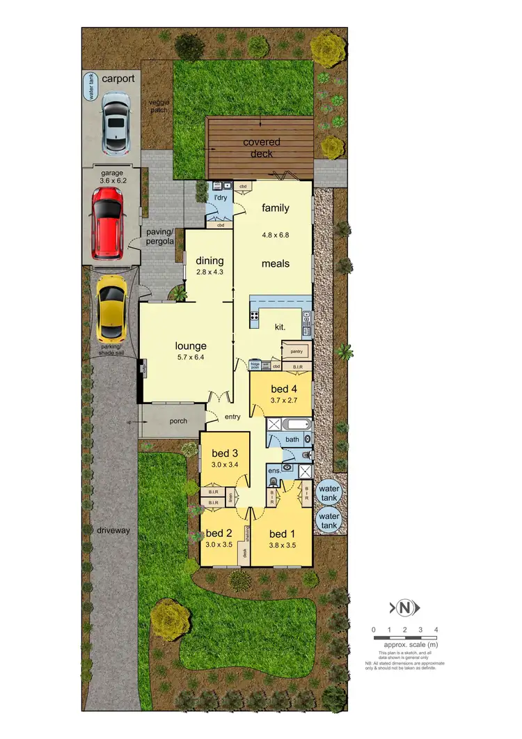 Floorplan of Homely house listing, 25 Tarella Drive, Mount Waverley VIC 3149