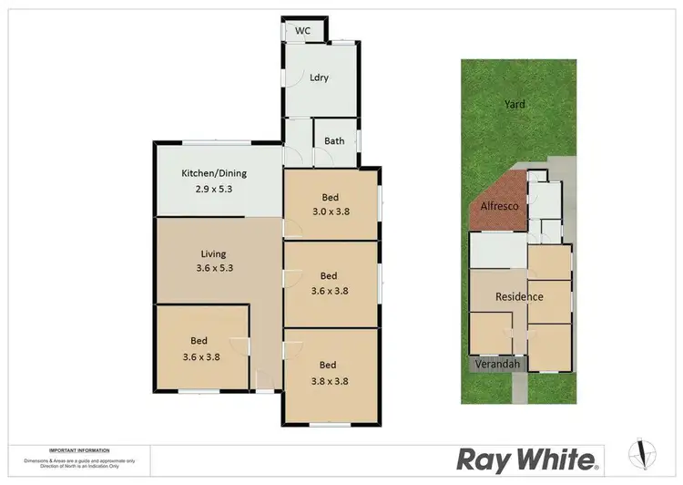 Floorplan of Homely house listing, 5 McIsaac Street, Tighes Hill NSW 2297