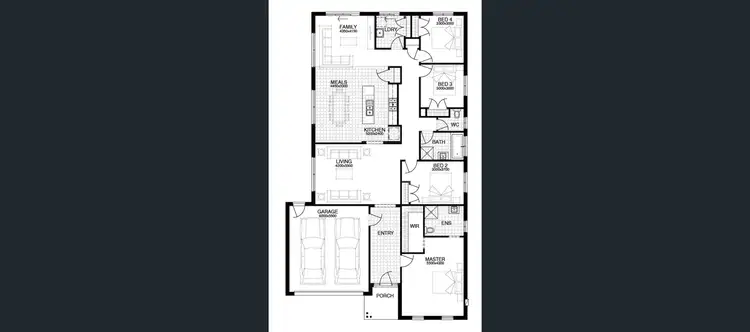 Floorplan of Homely house listing, 13 (Lot 24) Penrose Street, Nagambie VIC 3608