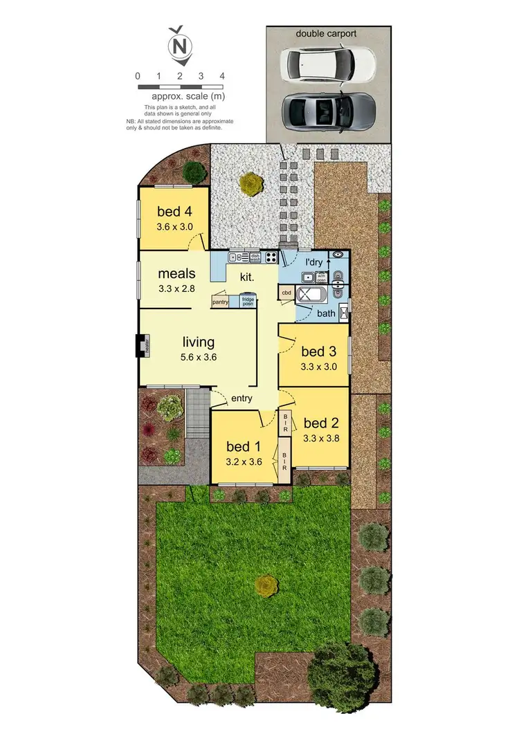 Floorplan of Homely unit listing, 1/322 Waverley Road, Mount Waverley VIC 3149