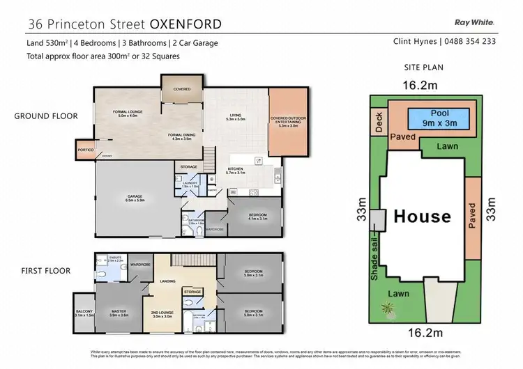 Floorplan of Homely house listing, 36 Princeton Street, Oxenford QLD 4210