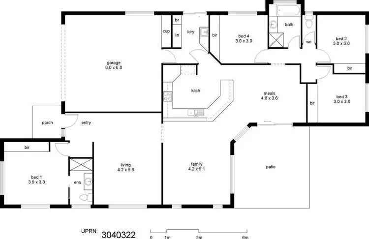 Floorplan of Homely house listing, Address available on request