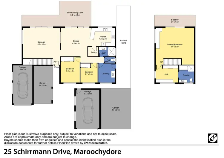 Floorplan of Homely house listing, 25 Schirrmann Drive, Maroochydore QLD 4558