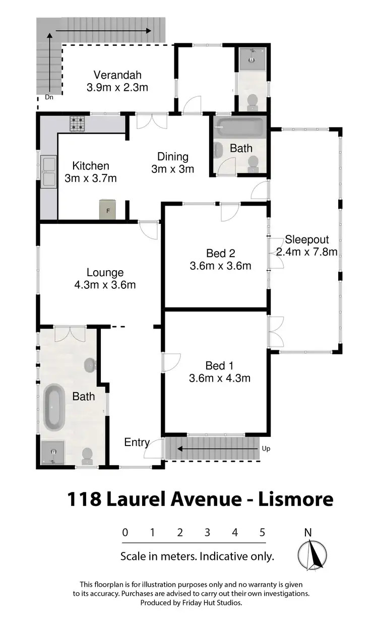 Floorplan of Homely house listing, 118 Laurel Avenue, Lismore NSW 2480