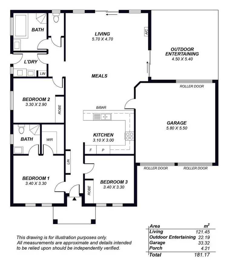 Floorplan of Homely house listing, 44 Hennessy Terrace, Pennington SA 5013