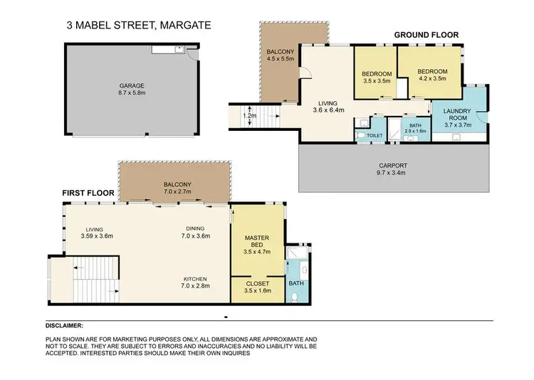 Floorplan of Homely house listing, 3 Mabel Street, Margate QLD 4019