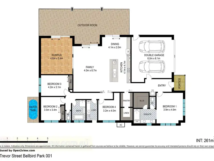 Floorplan of Homely house listing, 22 Trevor Street, Bellbird Park QLD 4300