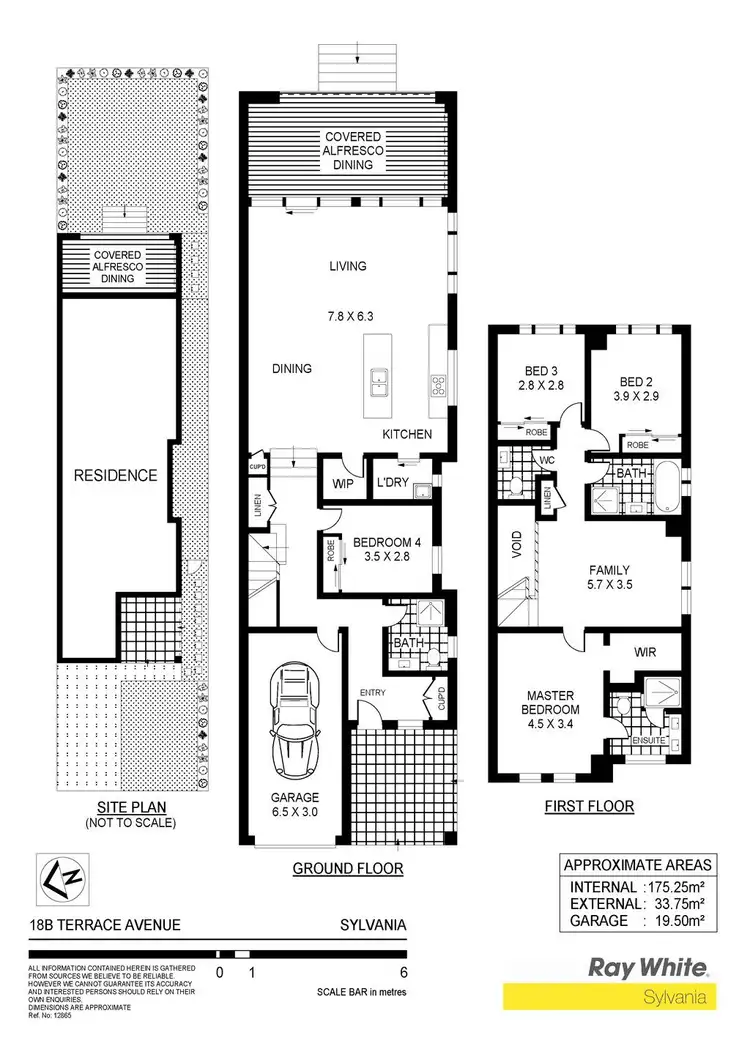 Floorplan of Homely other listing, 18b Terrace Avenue, Sylvania NSW 2224
