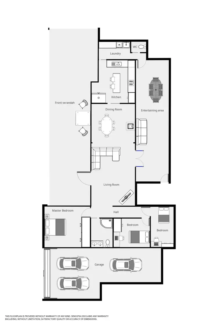 Floorplan of Homely house listing, 127 Trioda Street, Red Cliffs VIC 3496