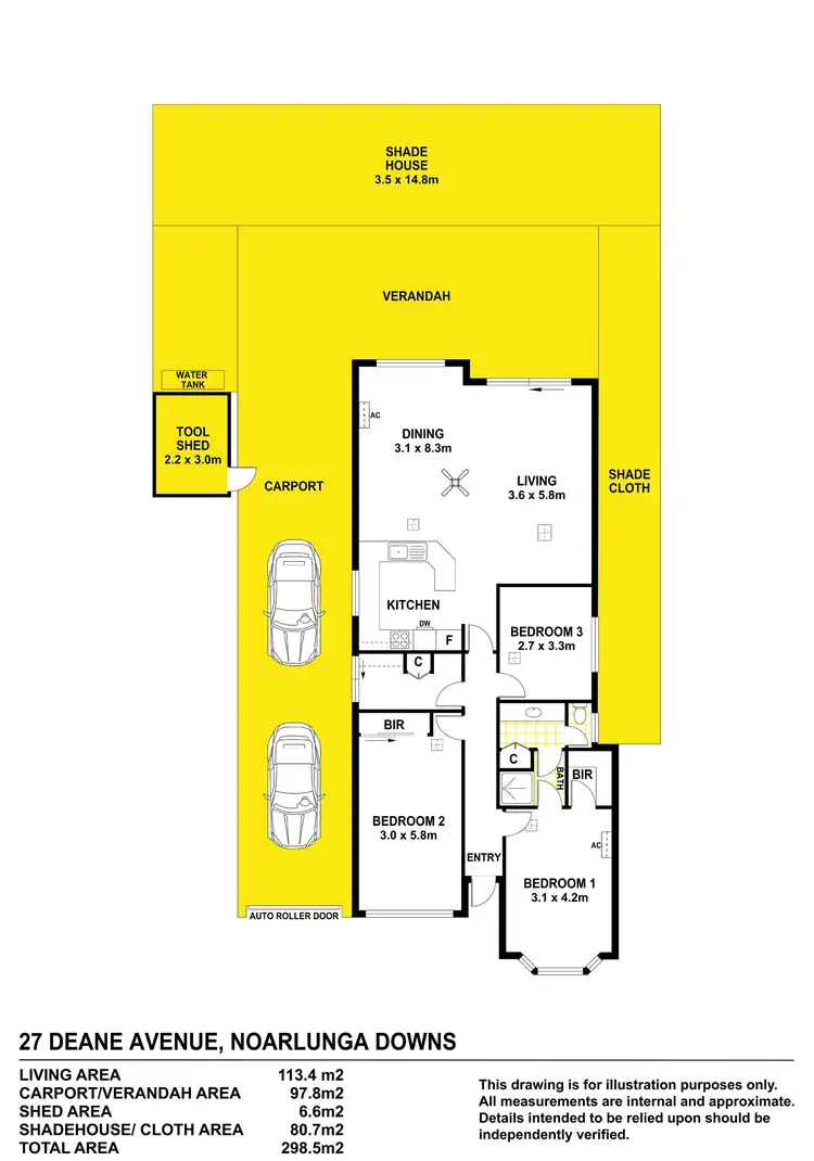 Floorplan of Homely house listing, 27 Deane Avenue, Noarlunga Downs SA 5168