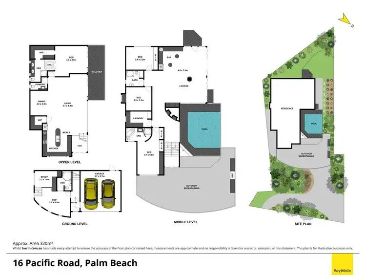 Floorplan of Homely house listing, 16 Pacific Road, Palm Beach NSW 2108
