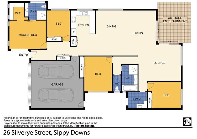 Floorplan of Homely house listing, 26 Silvereye Street, Sippy Downs QLD 4556