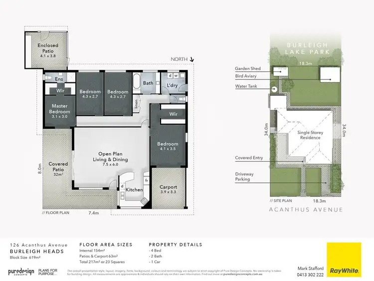 Floorplan of Homely house listing, 126 Acanthus Avenue, Burleigh Waters QLD 4220