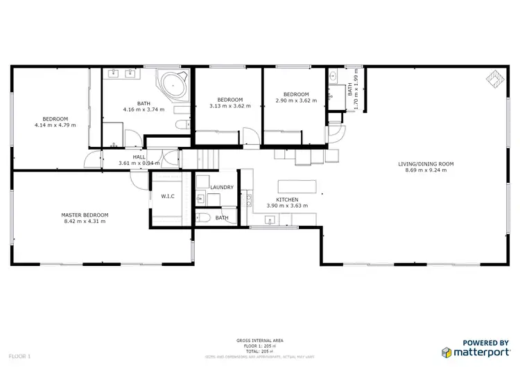 Floorplan of Homely house listing, 648 Tyntynder Central Road, Tyntynder VIC 3586