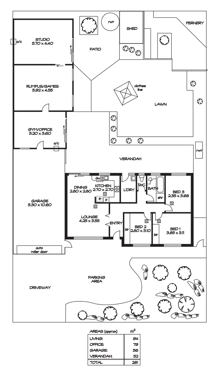 Floorplan of Homely house listing, 21 Browning Crescent, Parafield Gardens SA 5107