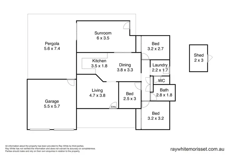 Floorplan of Homely house listing, 16 Queen Street, Balcolyn NSW 2264