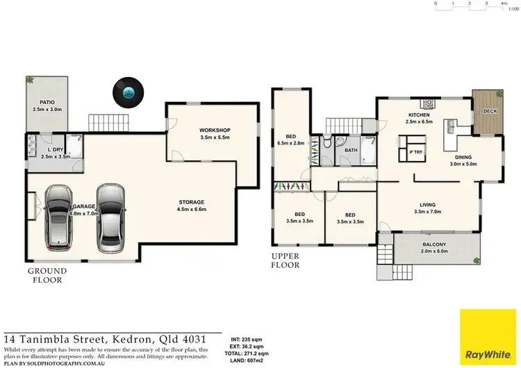 Floorplan of Homely house listing, 14 Tanimbla Street, Kedron QLD 4031