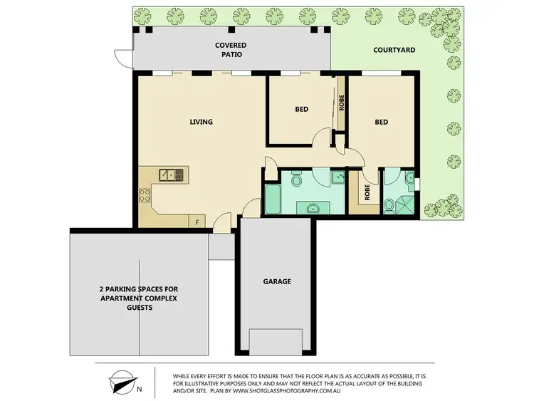Floorplan of Homely unit listing, 5/46 Riding Road, Hawthorne QLD 4171