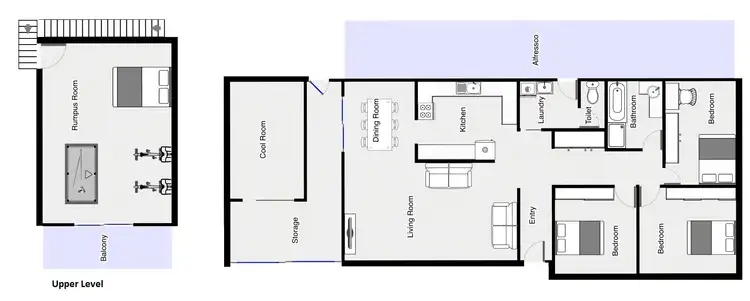 Floorplan of Homely house listing, 843 Karadoc Avenue, Irymple VIC 3498