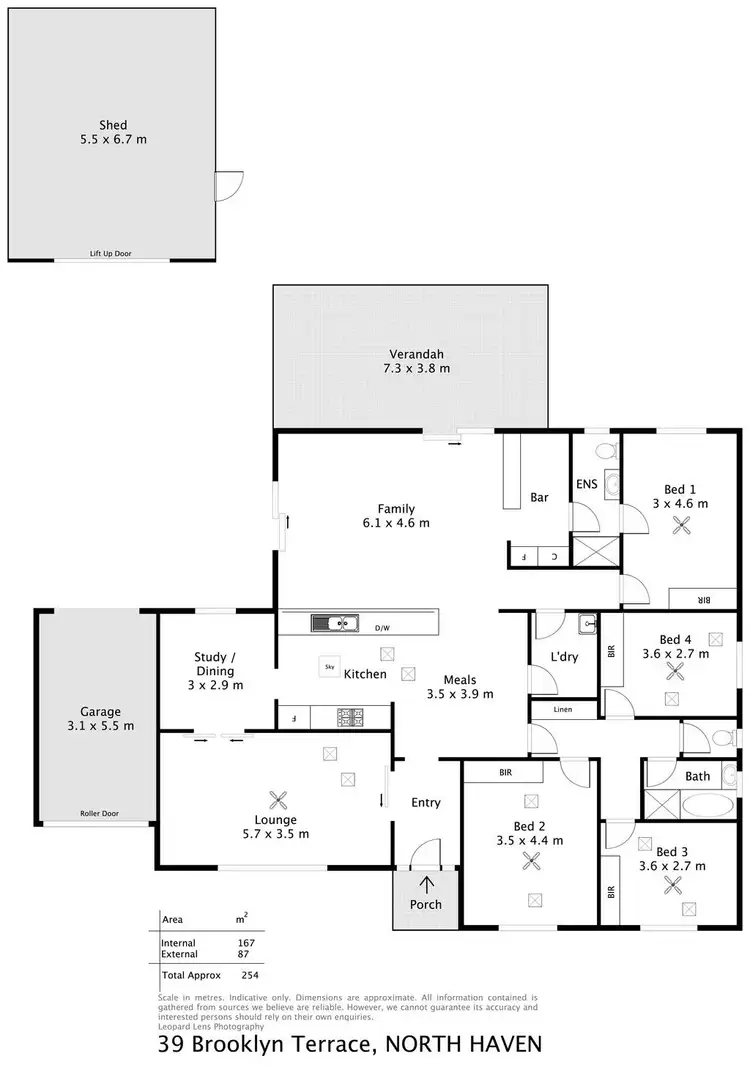 Floorplan of Homely house listing, 39 Brooklyn Terrace, North Haven SA 5018
