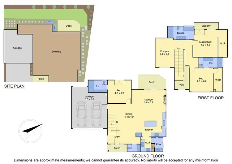Floorplan of Homely townhouse listing, 2/33 Jessica Close, Wantirna South VIC 3152