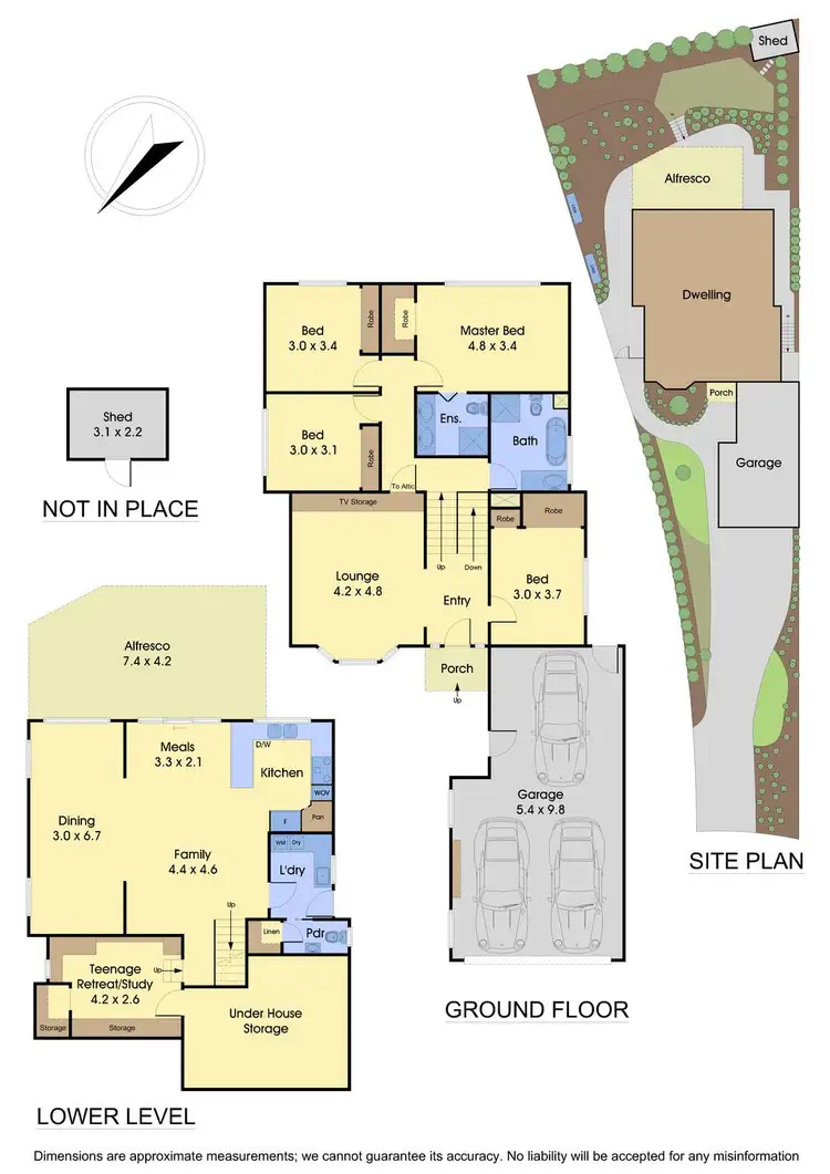 Floorplan of Homely house listing, 19 Boyd Street, Greensborough VIC 3088