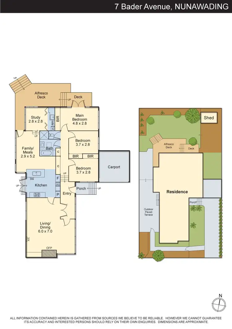 Floorplan of Homely house listing, 7 Bader Avenue, Nunawading VIC 3131