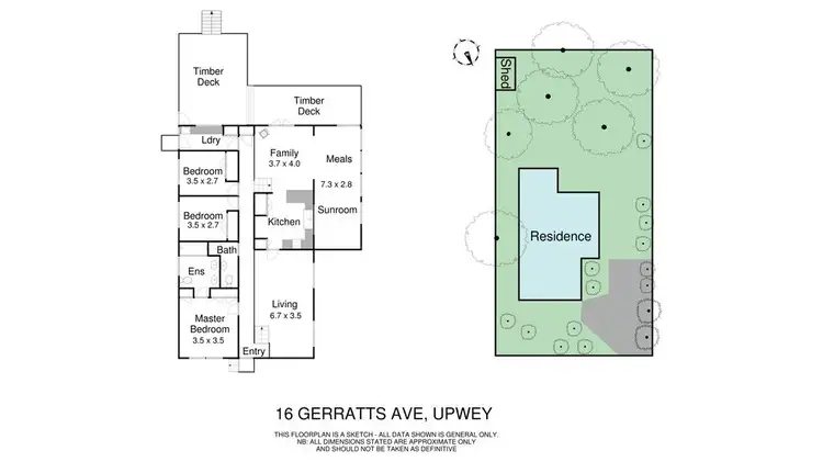 Floorplan of Homely house listing, 16 Gerratts Avenue, Upwey VIC 3158