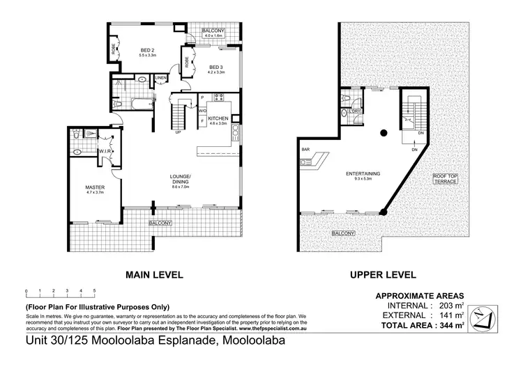 Floorplan of Homely unit listing, 30/125 Mooloolaba Esplanade, Mooloolaba QLD 4557