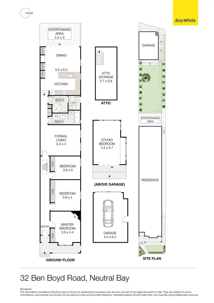 Floorplan of Homely other listing, 32 Ben Boyd Road, Neutral Bay NSW 2089